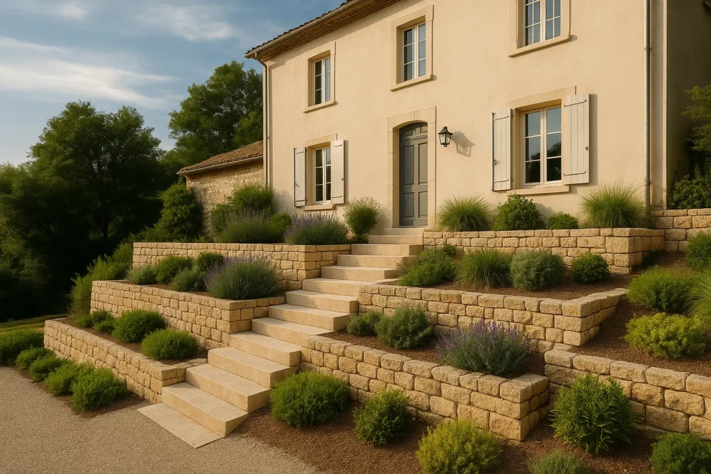 Solutions d'aménagement pour entrées extérieures atypiques