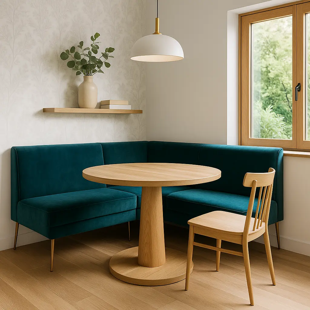 Styles et tendances pour un coin repas d'angle moderne cuisine en 2025