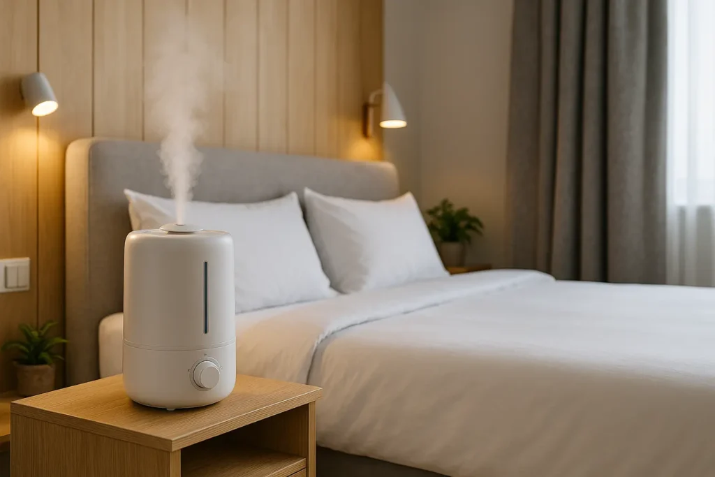 Utilisation optimale d'un humidificateur dans ta chambre