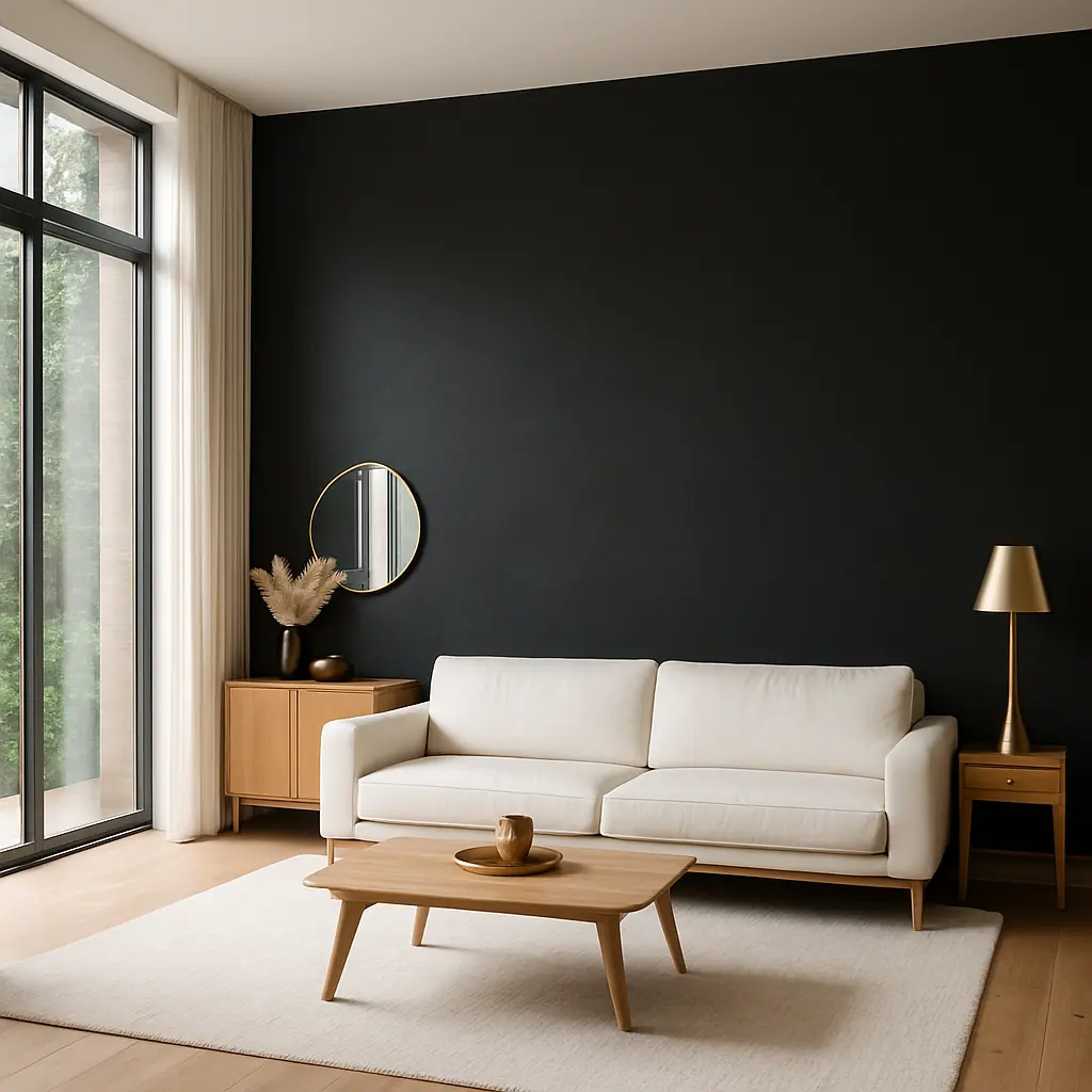 peinture pour mur gris anthracite
