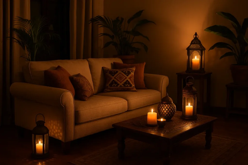 Ambiances lumineuses pour soirées exotiques