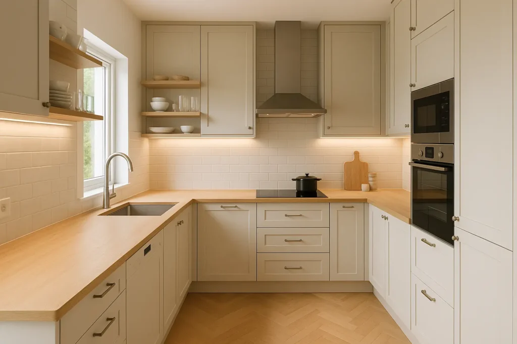 Aménagement petite cuisine 9m2- nos idées pour optimiser votre petite Cuisine