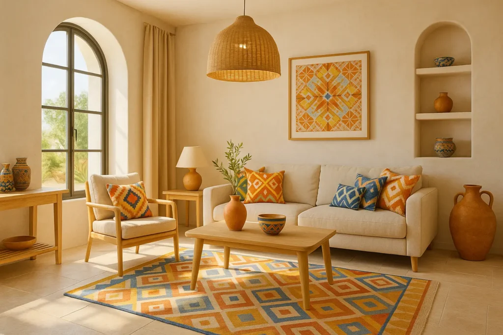 Déco campagne chic medierraneenne