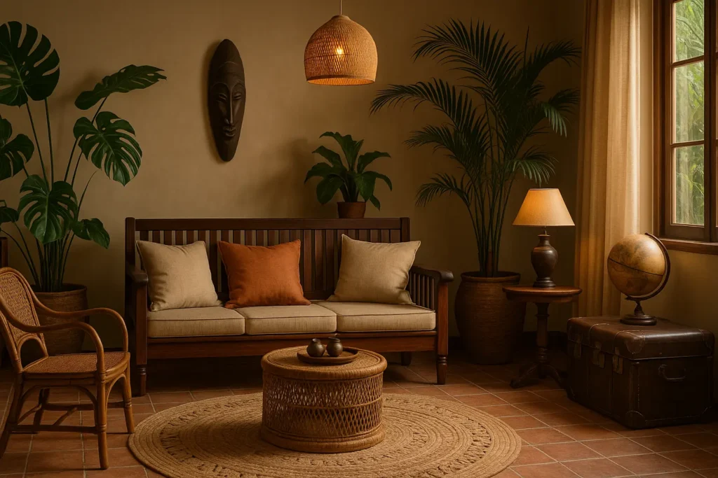 Décoration coloniale - idées et style pour un intérieur exotique