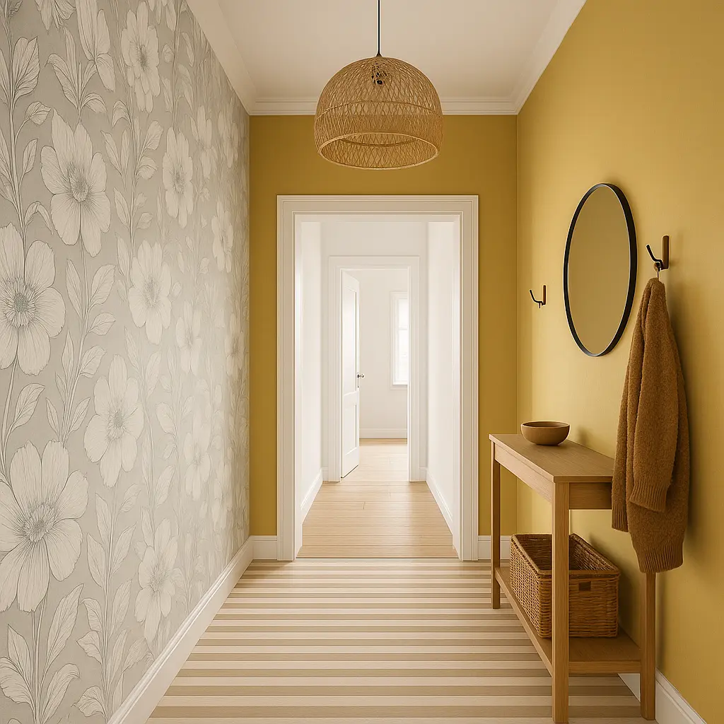 Décoration murale tendance pour l'entrée et le couloir
