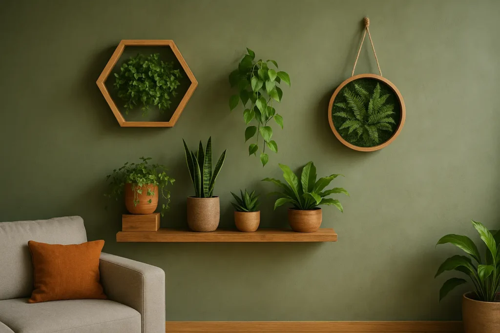 Des alternatives végétales plus accessibles pour habiller un salon