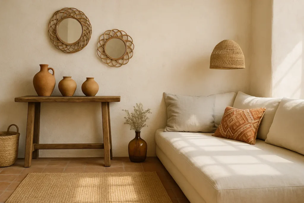 Éléments décoratifs et accessoires qui font voyager