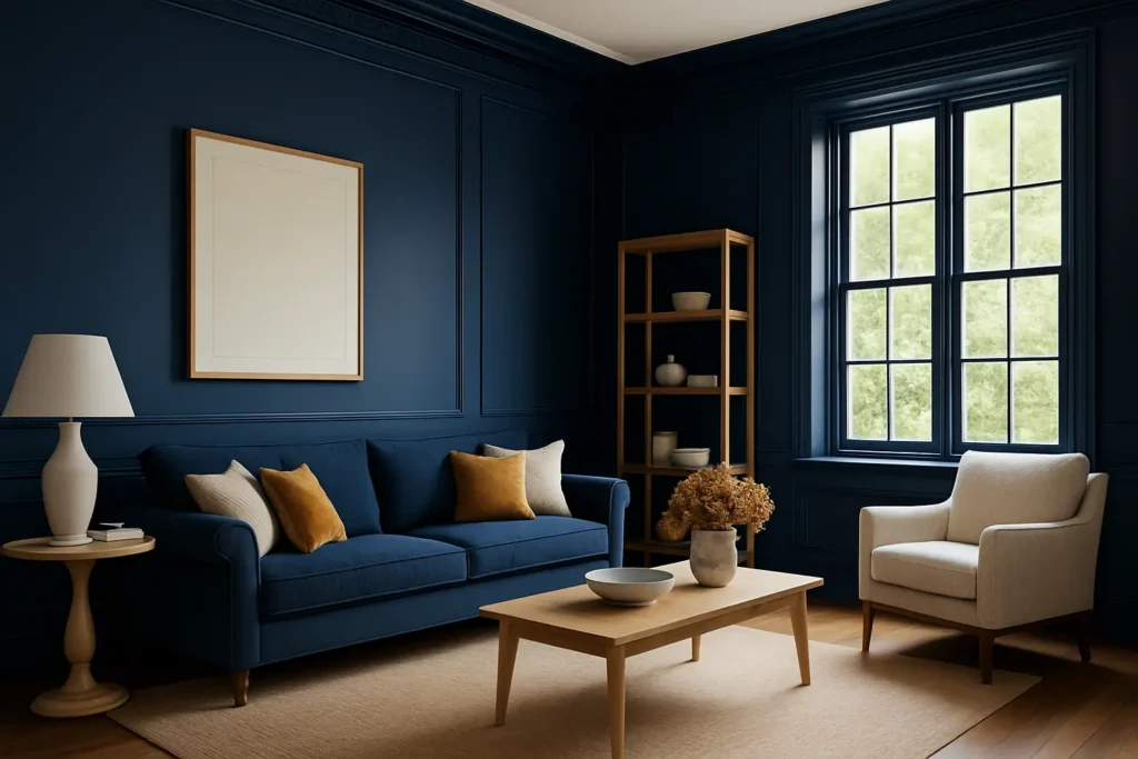 La couleur bleu nuit, Une couleur qui s'adapte à toutes les déco