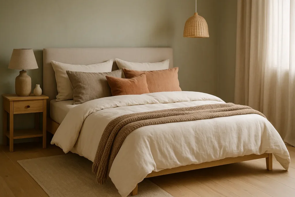 Le linge de lit idéal pour une ambiance douce