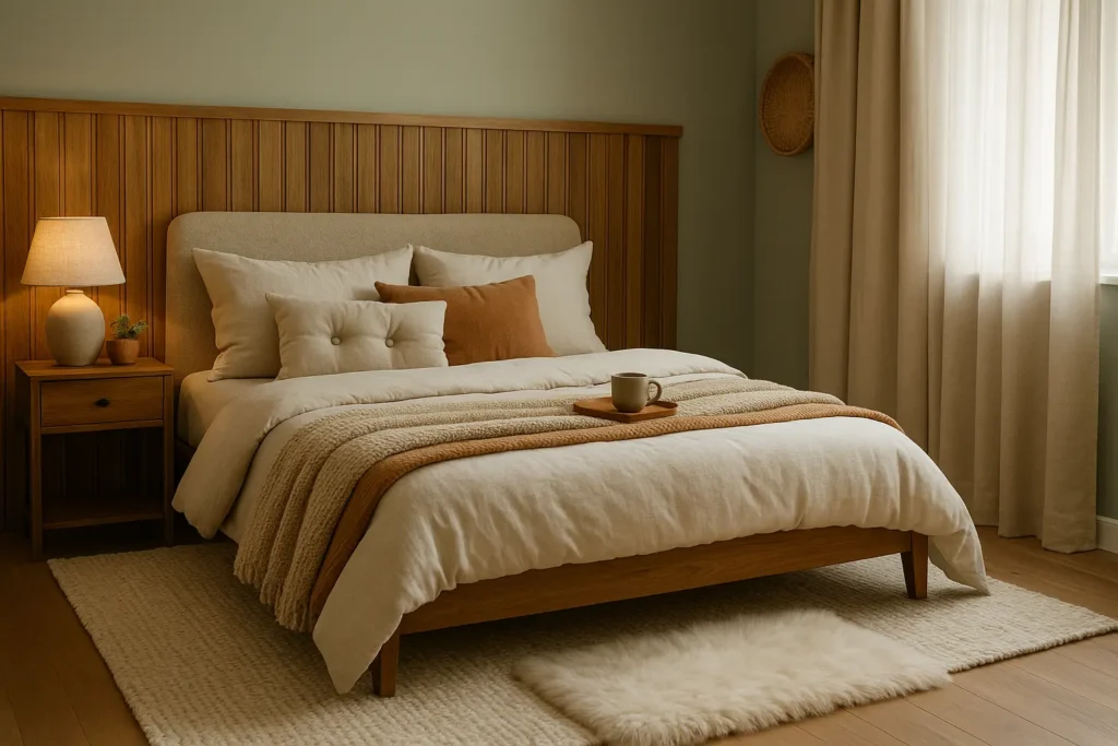 Le lit, cœur de votre chambre cocooning