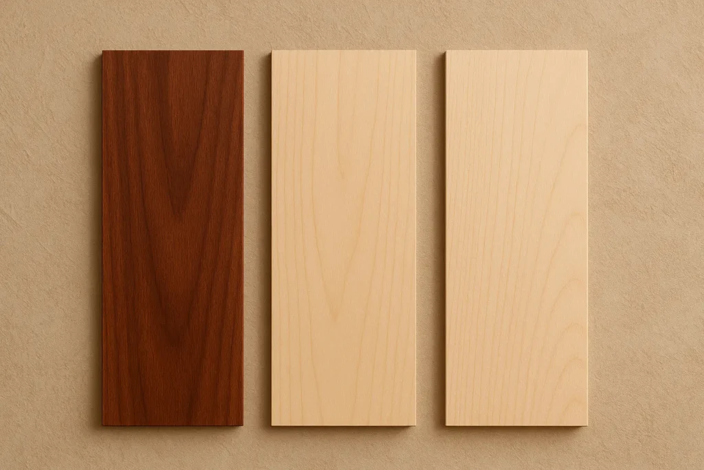 Les essences de bois nobles pour sublimer une déco murale
