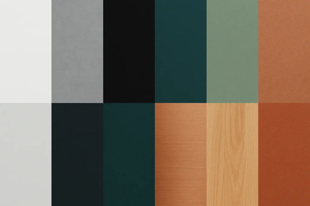 Les palettes de couleurs tendance pour une décoration WC moderne