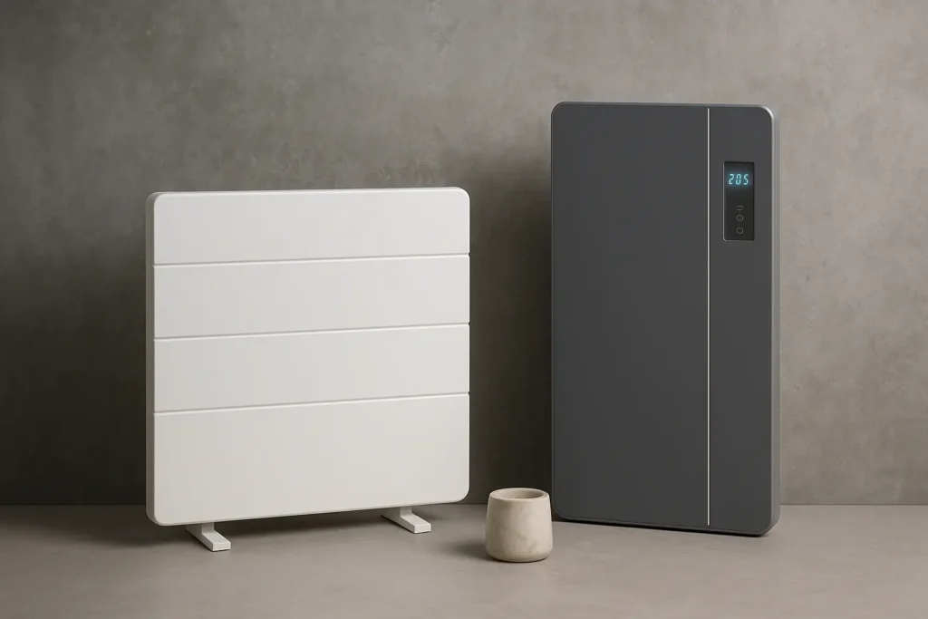 Radiateur à inertie sèche vs inertie fluide, deux approches du confort thermique