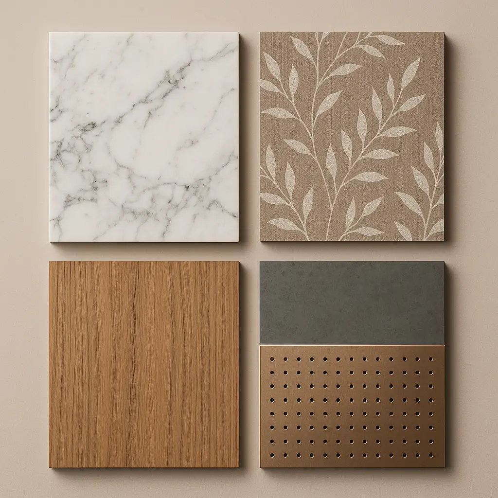 Revêtements et matériaux innovants pour une déco WC au style contemporain