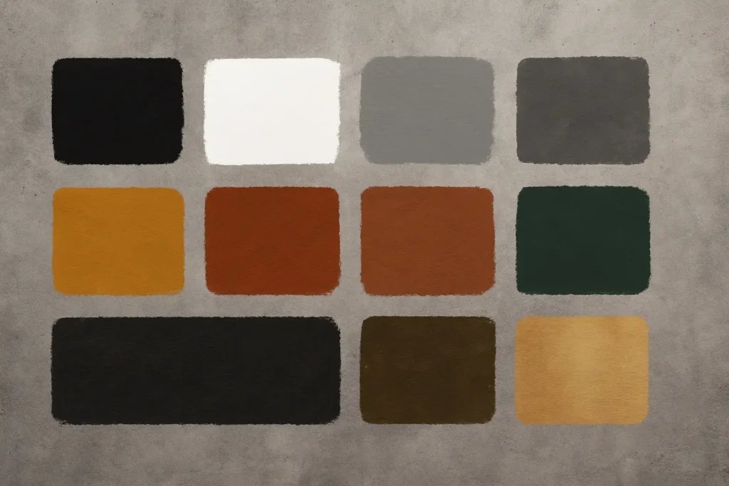 La palette de couleurs idéale pour un intérieur industriel chic