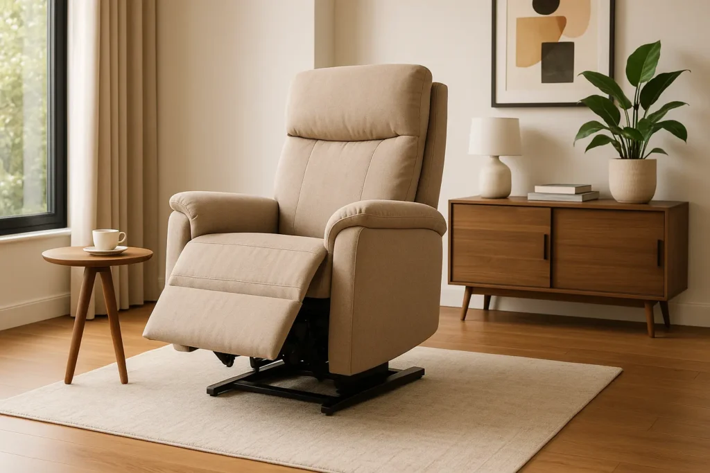 Le fauteuil cosy releveur : confort et détente garantis dans votre salon