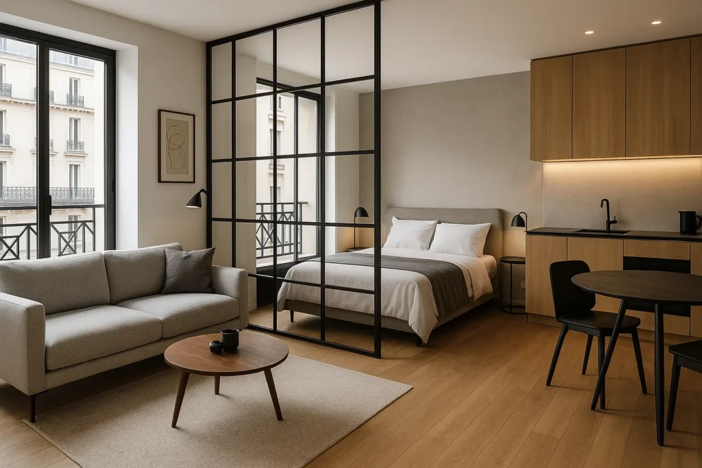 Les avantages de transformer un studio de 30m2 en 2 pièces