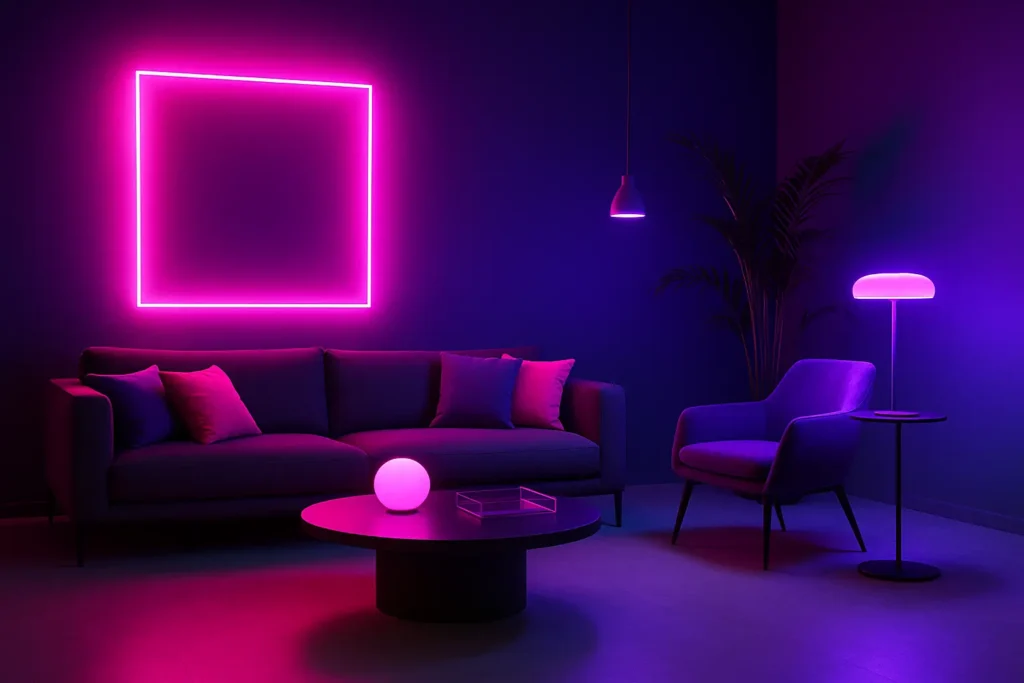 Les couleurs néons