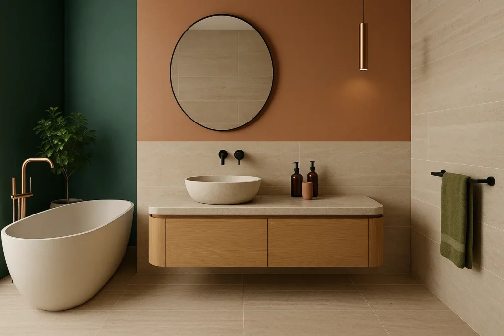 Tendances salle de bain 2026 : les couleurs et matières qui vont transformer votre déco