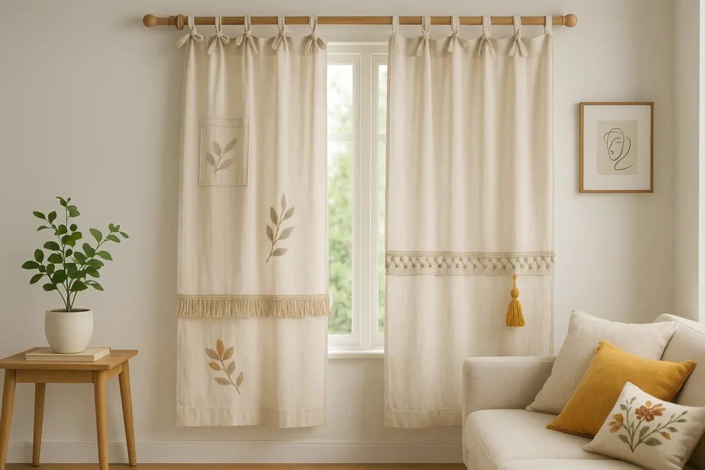 Le mouvement DIY transforme la décoration de nos rideaux tendance 2026