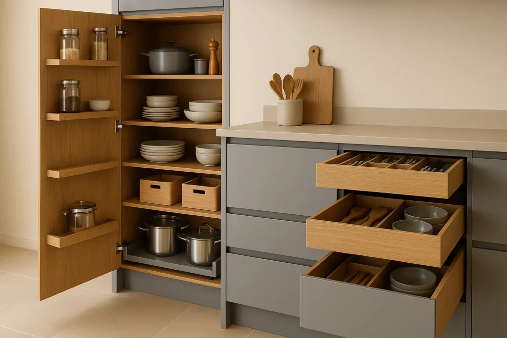 Solutions de rangement intelligentes pour votre cuisine