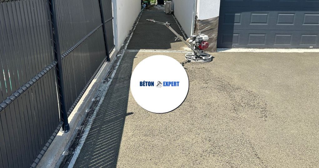 b&eacute;ton drainant