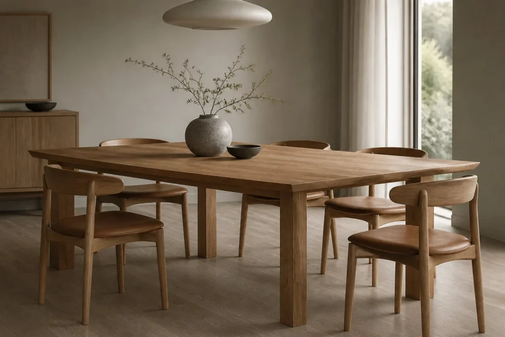 La table bois design : l'élégance signée Jean Prouvé