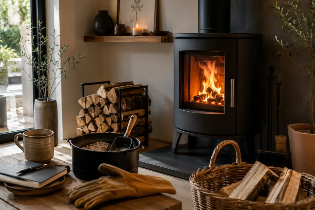 Poêle à bois préserver intérieur