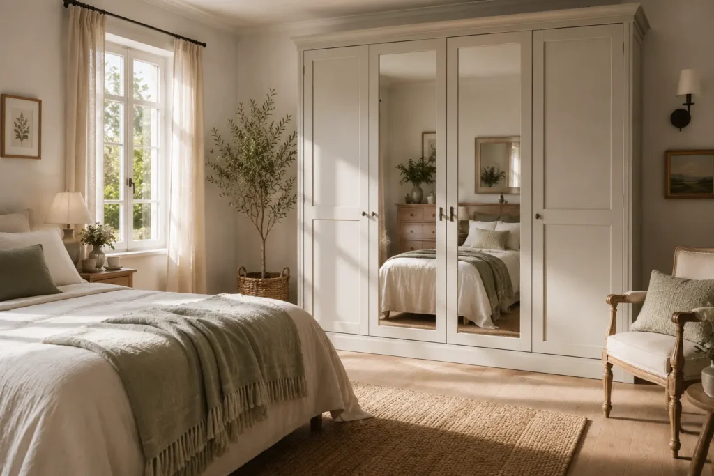 intégrer une grande armoire