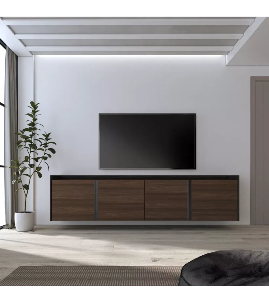 meuble-tv suspendu