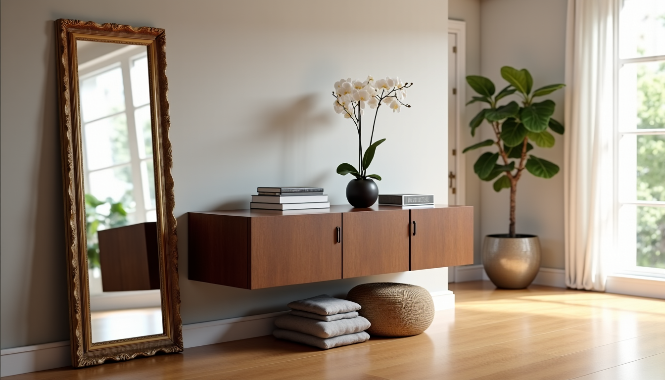 Illustration : l'entrée est sans doute l'emplacement le plus classique — console meuble : comment allier élégance et fonctionnalité dans son intérieur ?
