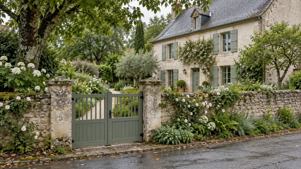 Imaginer le portail dans le paysage de la maison