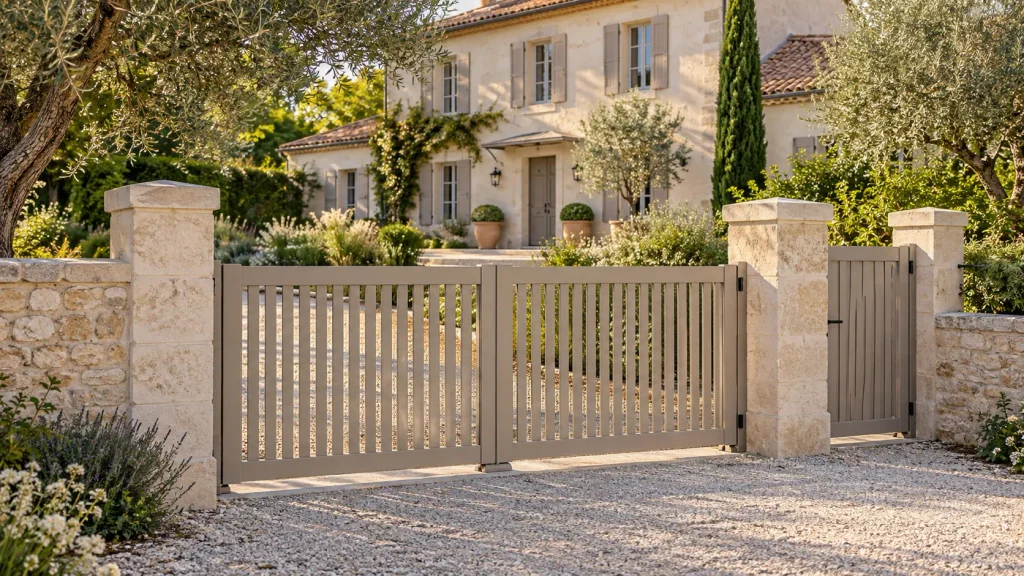 Installer un portail de maison